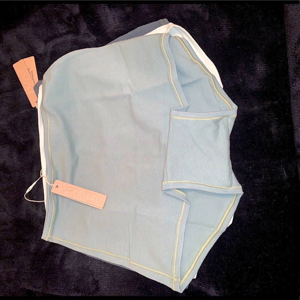 “mineral” color SKIMS shorts